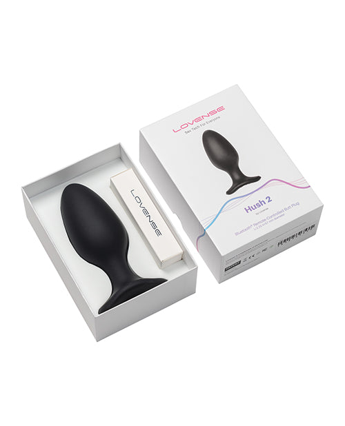 Lovense Hush 2 Vibrating Butt Plug - 2.2 in