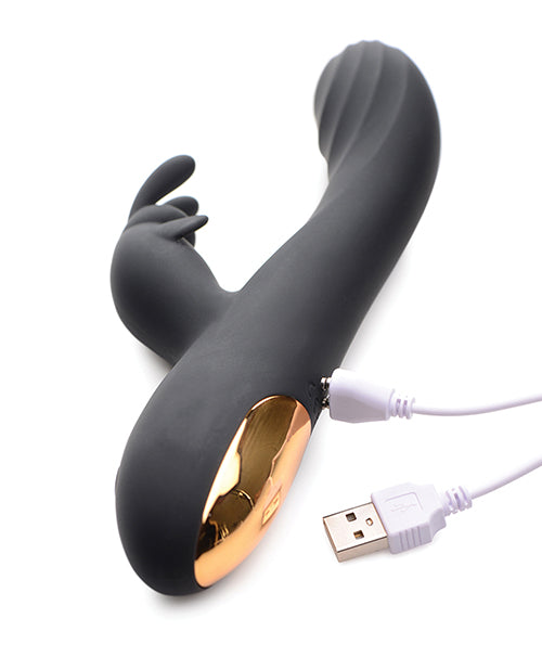 Power Bunnies Cuddles 10X Silicone Rabbit Vibrator