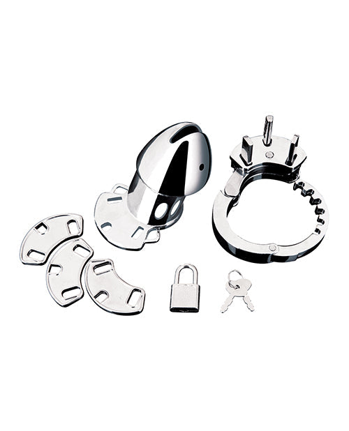 Blue Line Obedience Cage Silver