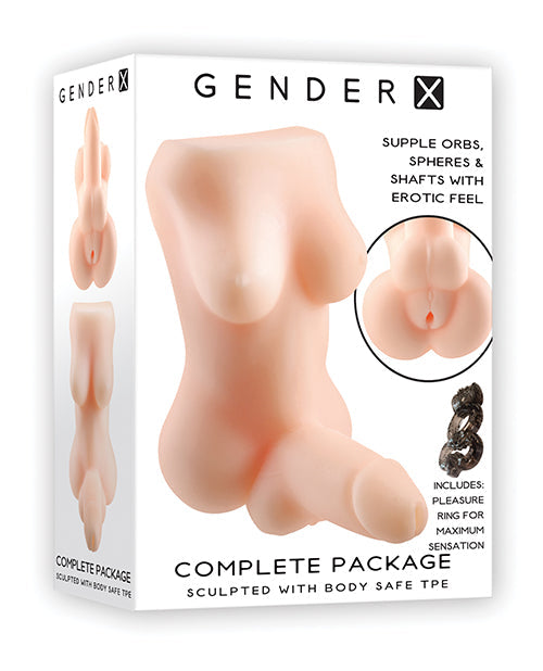 Gender X Complete Package Stroker - Light