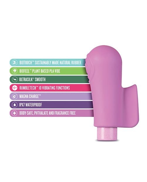 Blush Gaia Eco Delight Bullet & Finger Vibe Purple