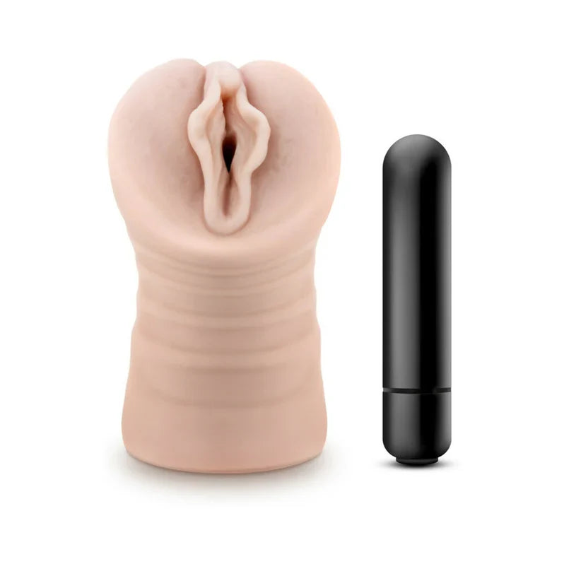 M for Men Male Ashley Vagina Stroker with Bullet Vibrator