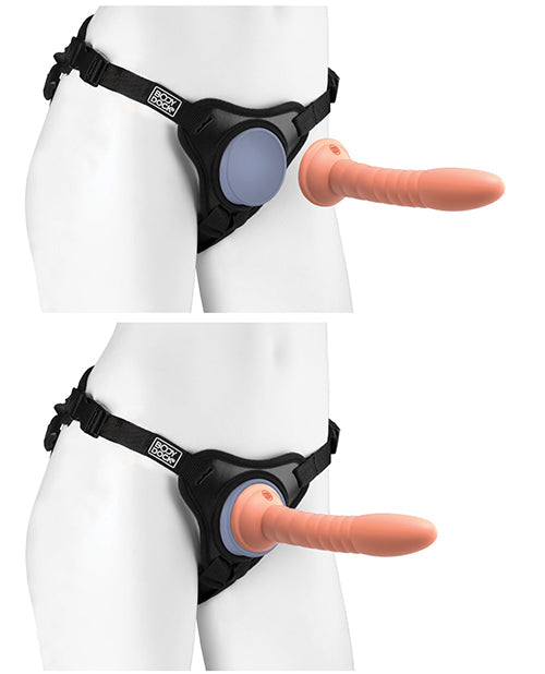 Dillio Platinum Body Dock SE Strap On Harness Black