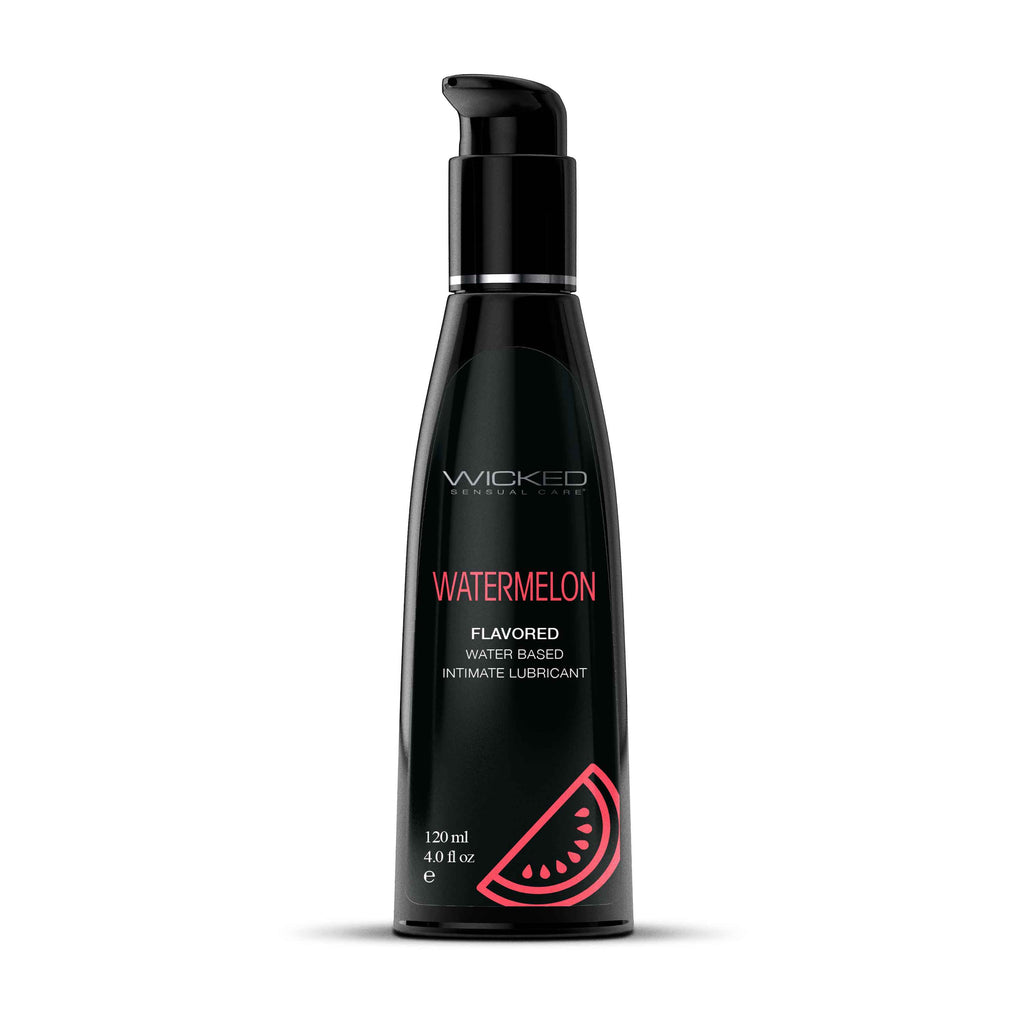 Aqua Watermelon Flavored Water Based Intimate Lubricant - 4 Fl. Oz.