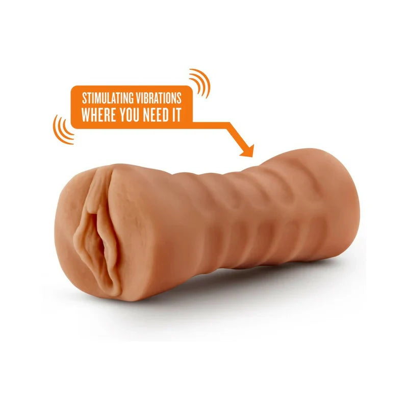 Blush M For Men Sofia Realistic Stroker - Mocha