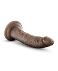 Dr. Skin Plus 7" Poseable Dildo - Chocolate