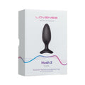 Lovense Hush 2 1.75" Butt Plug - Black