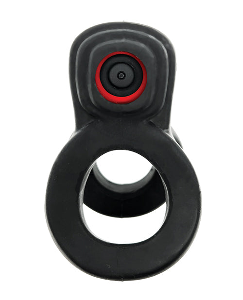 Hunkyjunk Revhammer Shaft Vibe Ring - Tar Ice