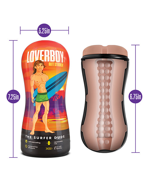 Coverboy The Surfer Dude Pocket Stroker - Beige