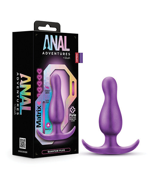 Anal Adventures Matrix Quantum Plug - Purple