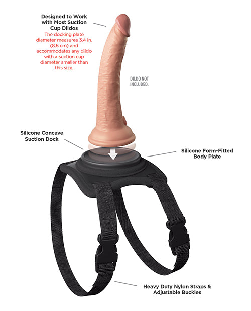 Body Dock Lap Strap Universal Strap-On Harness