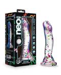 Neo Elite Hanky Panky 7" Confetti Dildo Glow in the Dark
