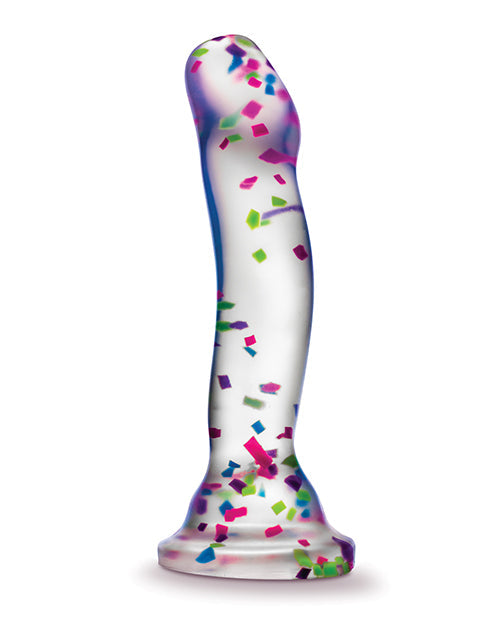 Neo Elite Hanky Panky 7" Confetti Dildo Glow in the Dark