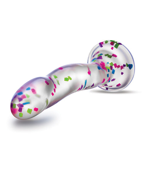 Neo Elite Hanky Panky 7" Confetti Dildo Glow in the Dark