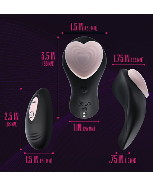 Temptasia Heartbeat Panty Vibe with Remote