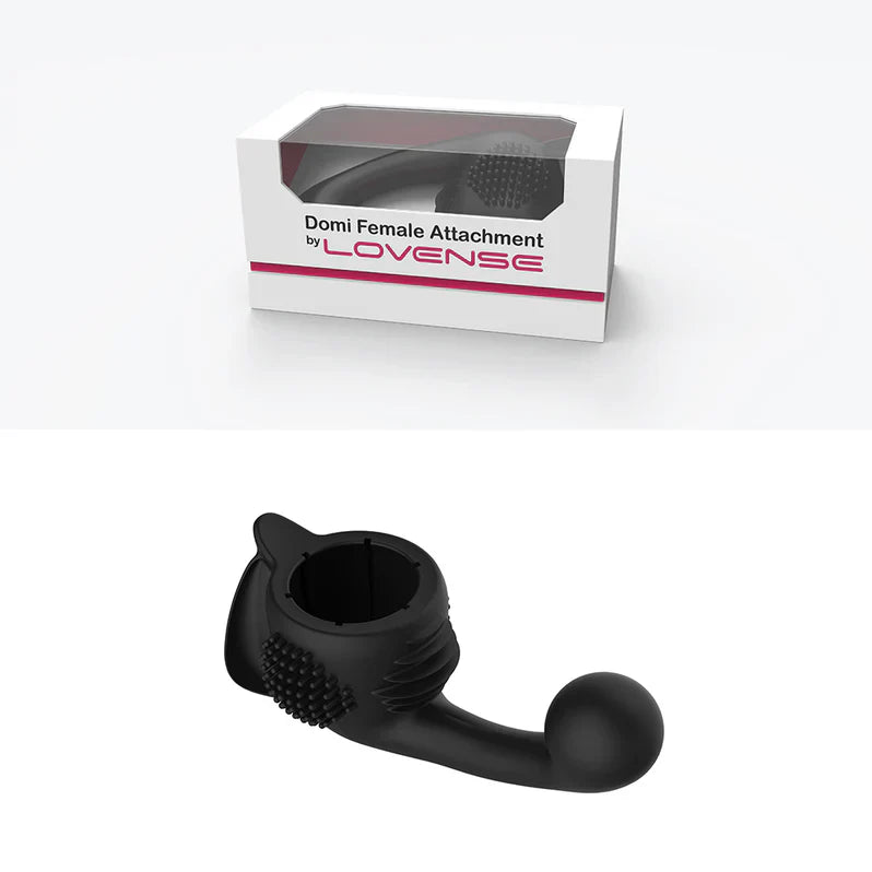 Lovense Domi G-Spot Wand Attachment - Black