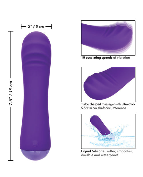 Thicc Chubby Buddy G-Spot Vibe - Purple