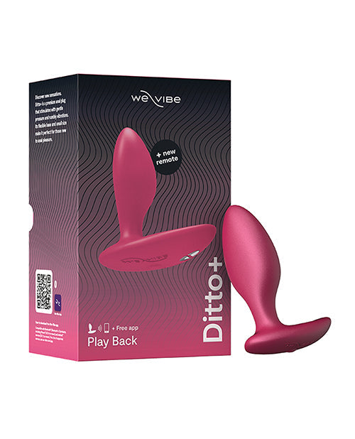 We-Vibe Ditto+ Vibrating Anal Plug