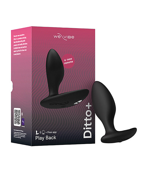 We-Vibe Ditto+ Vibrating Anal Plug