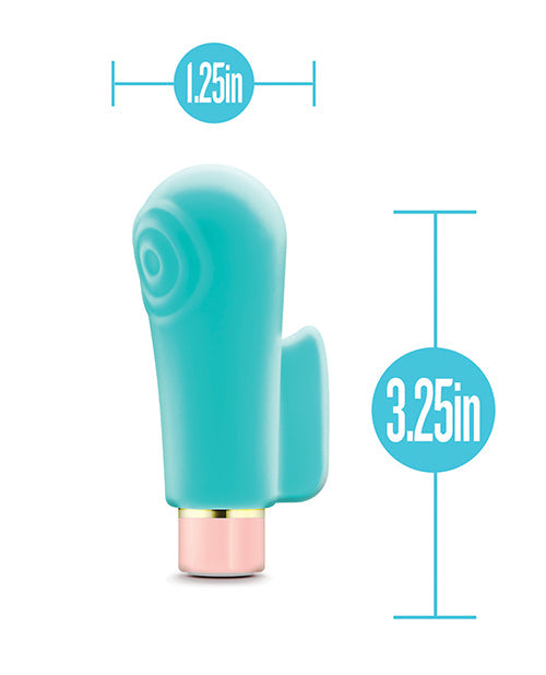 Blush Aria Sensual AF Finger Vibe - Teal