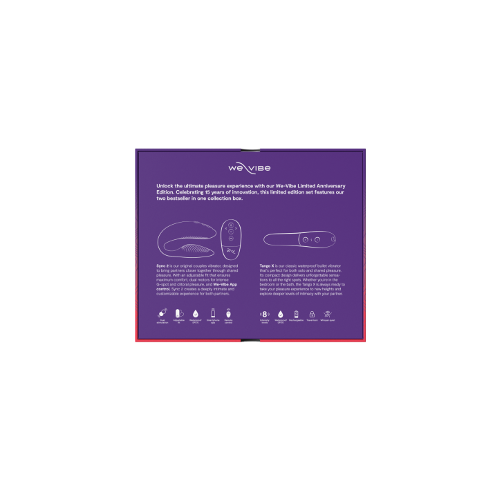 We-Vibe Sync 2 + Tango X 15 Year Anniversary Collection