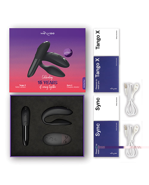 We-Vibe Sync 2 + Tango X 15 Year Anniversary Collection