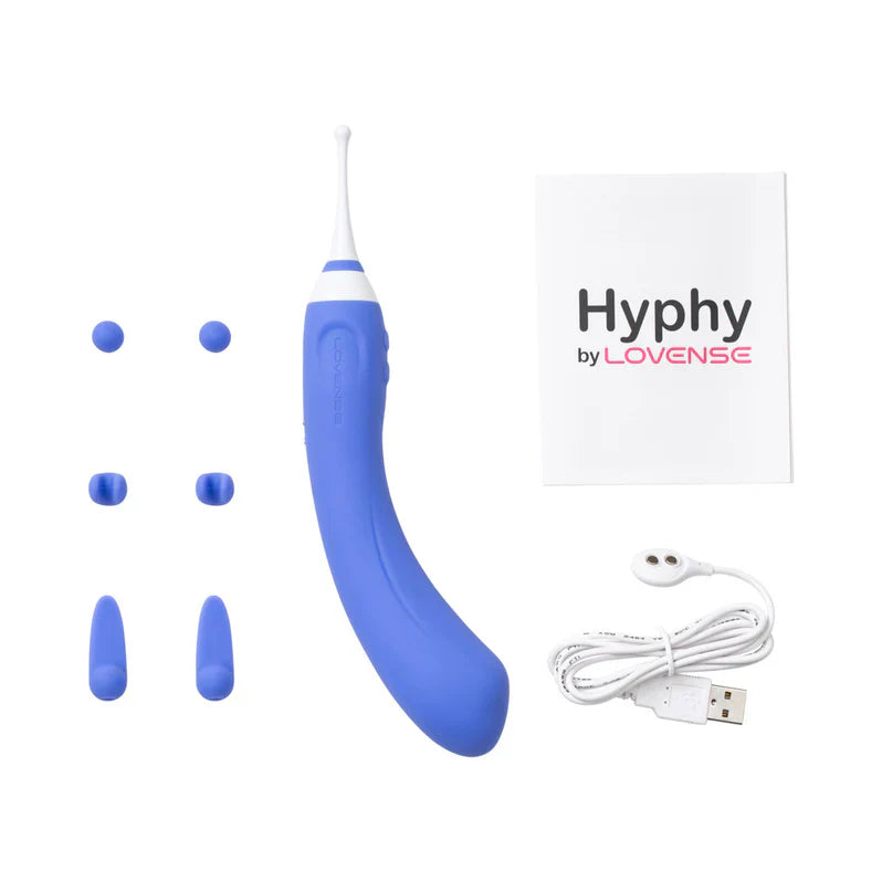 Lovense Hyphy Clitoral & G-Spot Vibrator - Purple