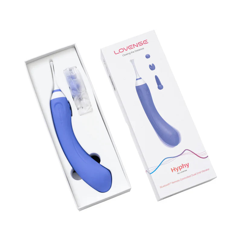 Lovense Hyphy Clitoral & G-Spot Vibrator - Purple