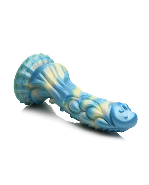 Creature Cocks Sea Stallion Vibrating Dildo - Blue/Yellow
