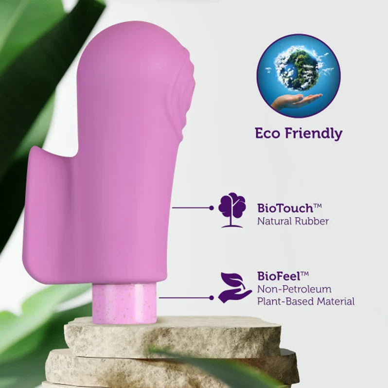 Blush Gaia Eco Delight Bullet & Finger Vibe Purple