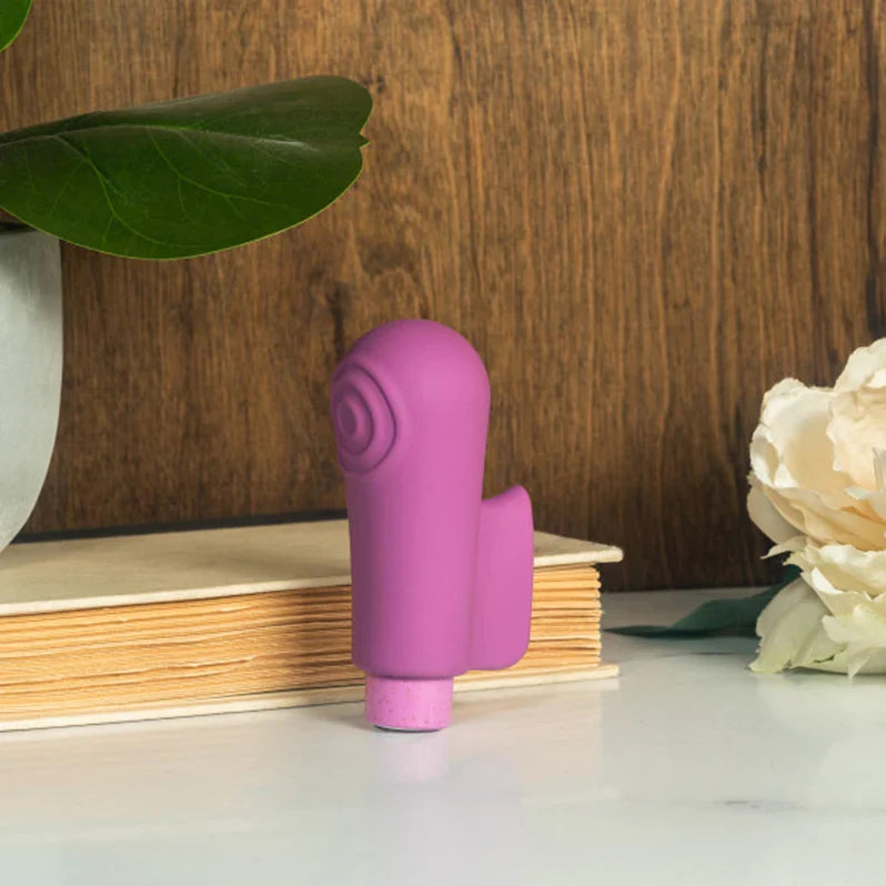 Blush Gaia Eco Delight Bullet & Finger Vibe Purple