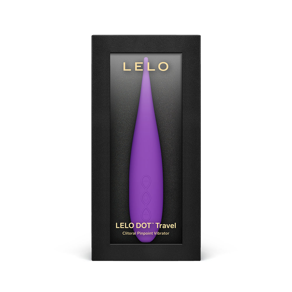LELO DOT Clitoral Pinpoint Travel Vibrator Purple