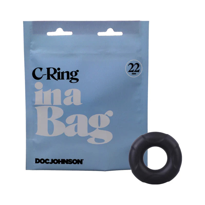 Doc Johnson Silicone C-Ring In A Bag