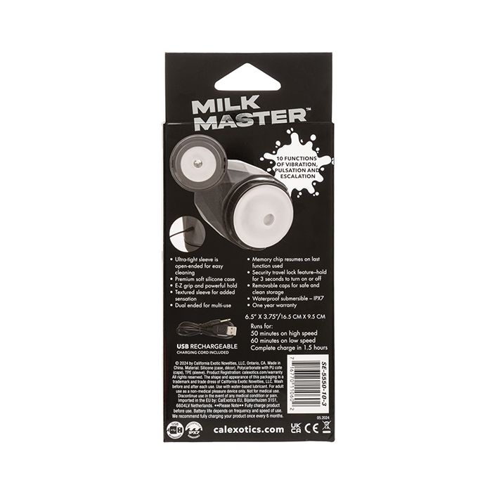 Milk Master Vibro Squeeze Dual-Ended Stroker