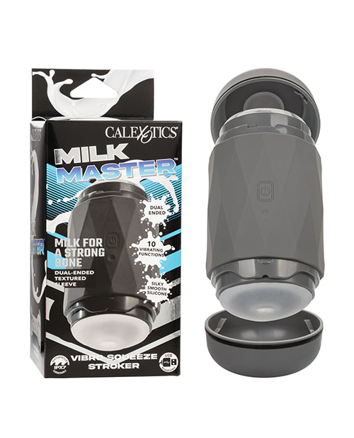 Milk Master Vibro Squeeze Dual-Ended Stroker