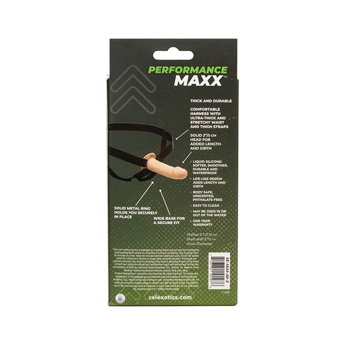 Performance Maxx Life-Like Penis Extension with Harness Ivory