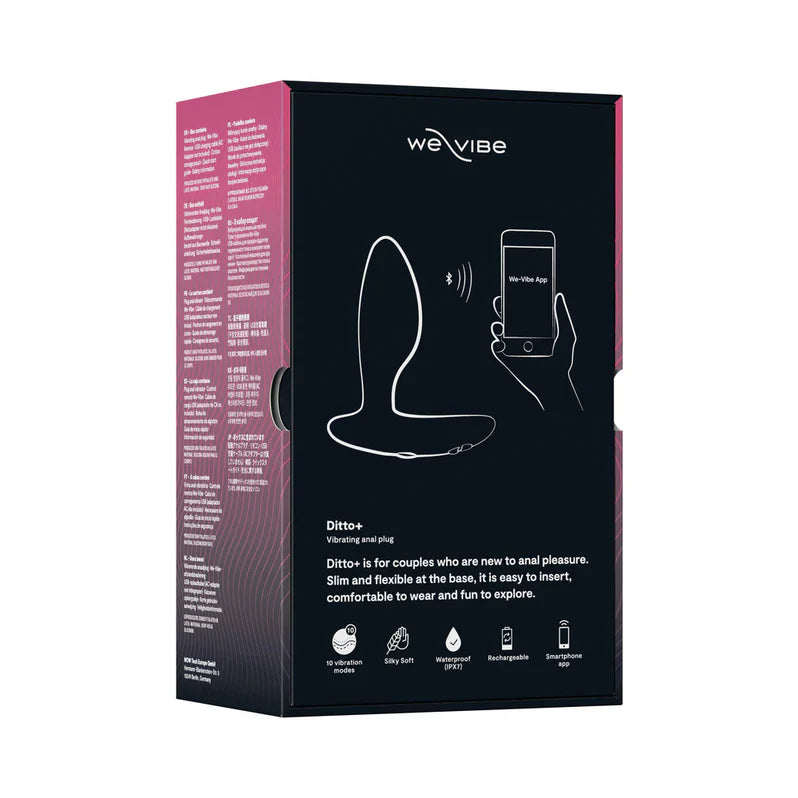 We-Vibe Ditto+ Vibrating Anal Plug