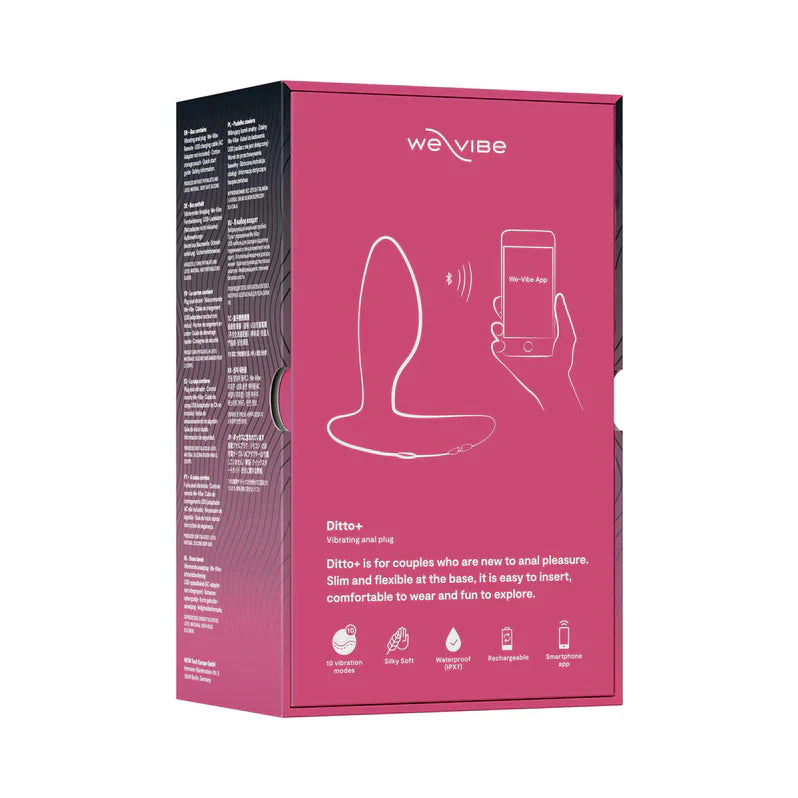 We-Vibe Ditto+ Vibrating Anal Plug