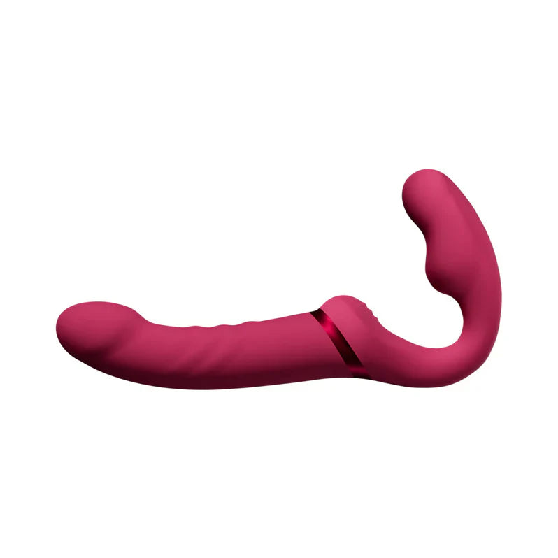 Lovense Lapis Vibrating Strapless Strap On - Pink