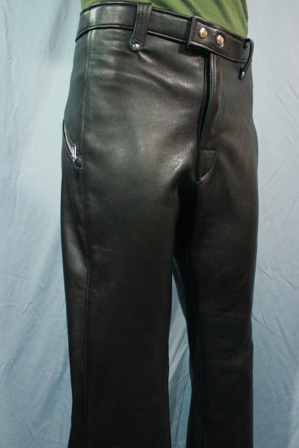 Soldier 76 Inspired Leather Pants