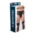 Prowler Lace Garter Set Black S