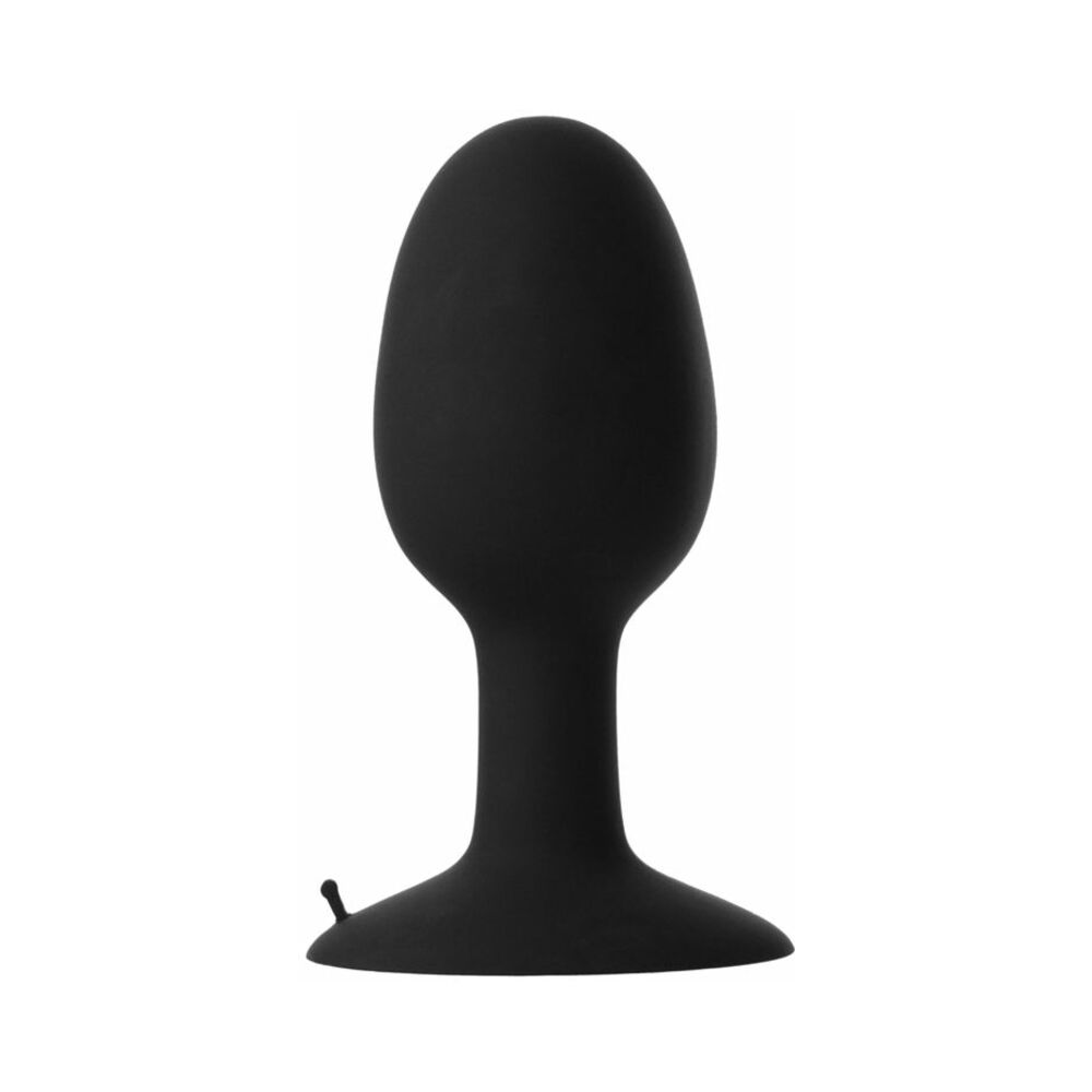 Prowler RED Weighted Butt Plug Black Large