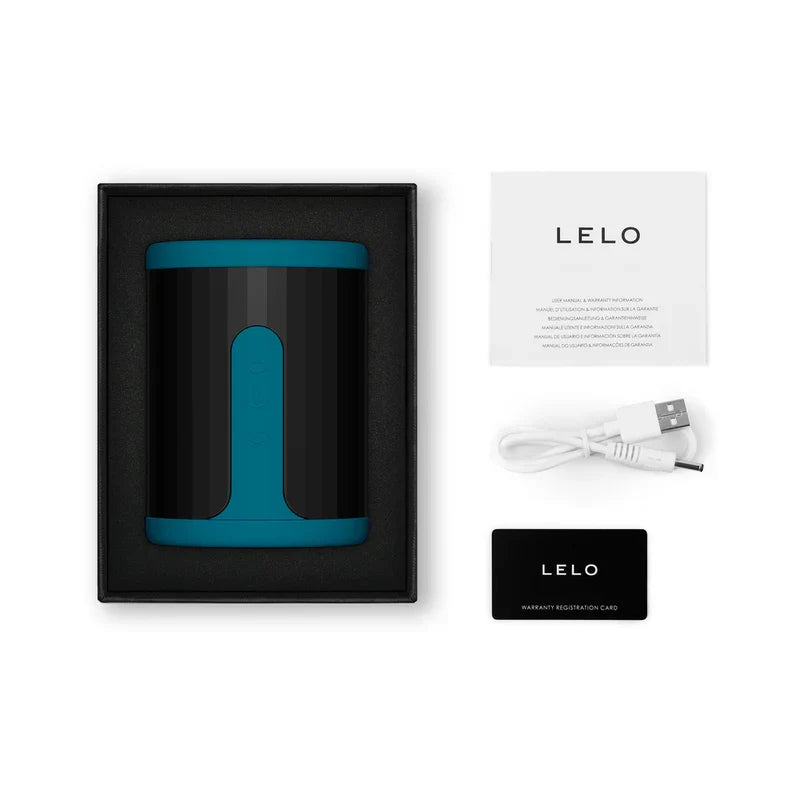 LELO F2S Massager & Male Stroker Teal