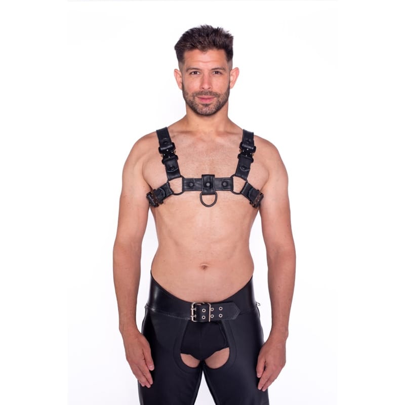 Prowler RED Bull Harness Blk w/Metal M