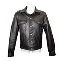 Prowler RED Leather Trucker Jacket L