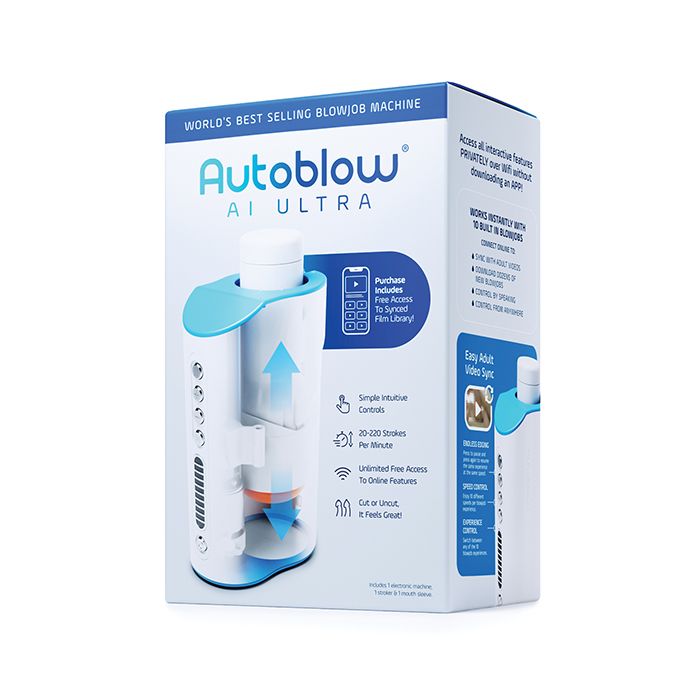 Autoblow AI Ultra Blowjob Machine White