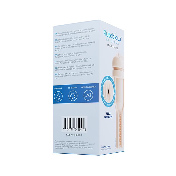 Autoblow AI Ultra Vagina Sleeve Beige