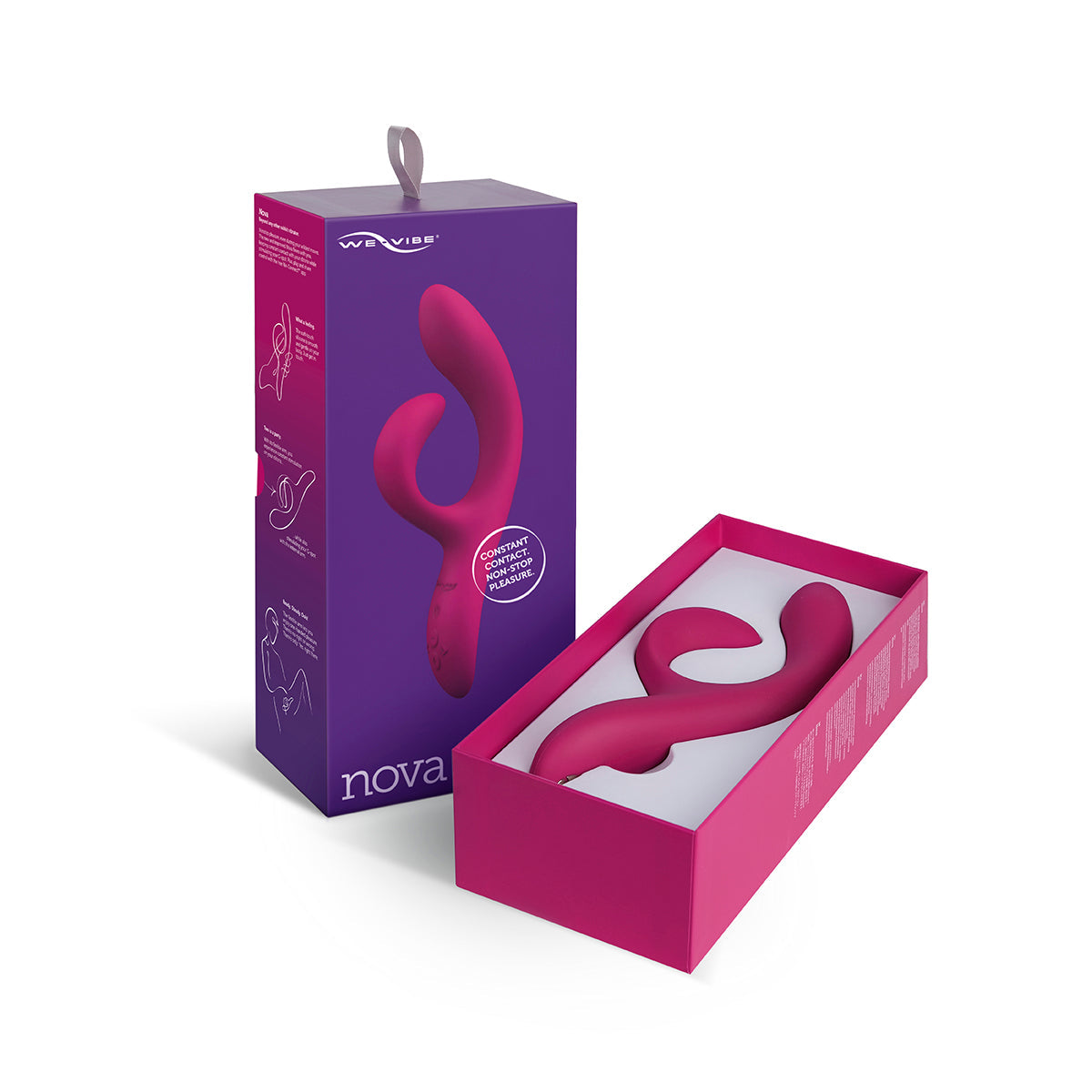 We-Vibe Nova 2 Rabbit Vibrator - Fuchsia