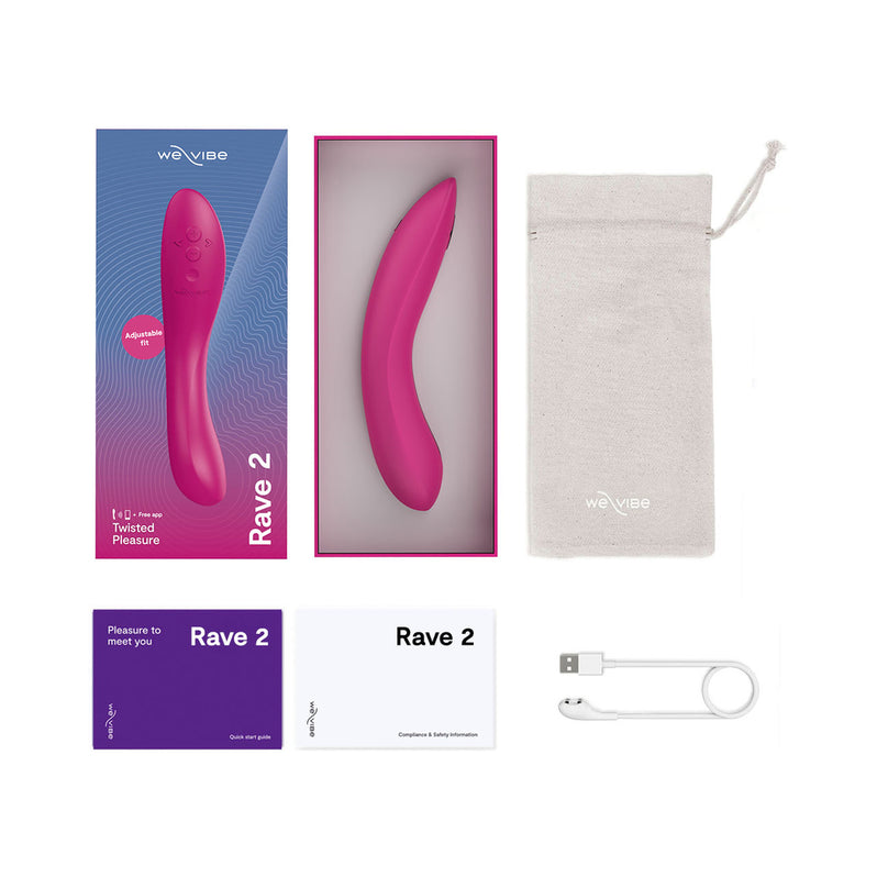 We-Vibe Rave 2 Twisted Pleasure G-Spot Vibrator