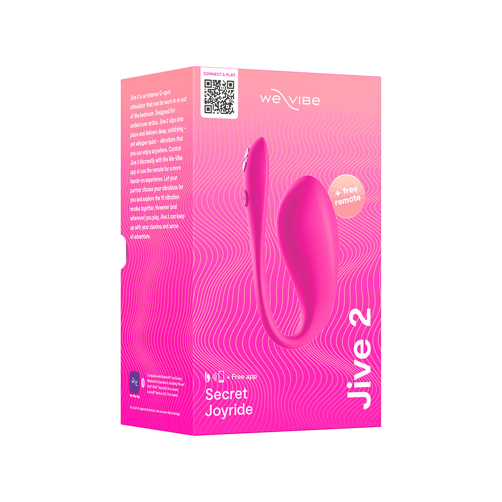 We-Vibe Jive 2 Wearable G-Spot Vibe Electric Pink